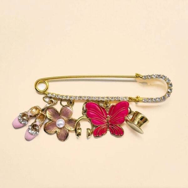 Am Just a Girl Pin Charm